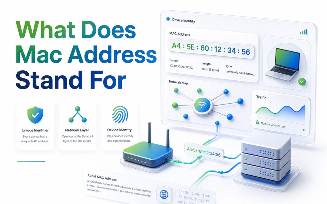 What Does MAC Address Stand For? Meaning and Definition